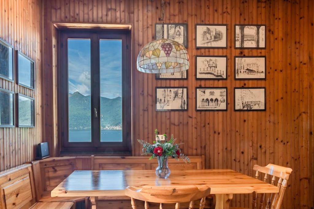 Appartamento Vista Lago Luino Esterno foto