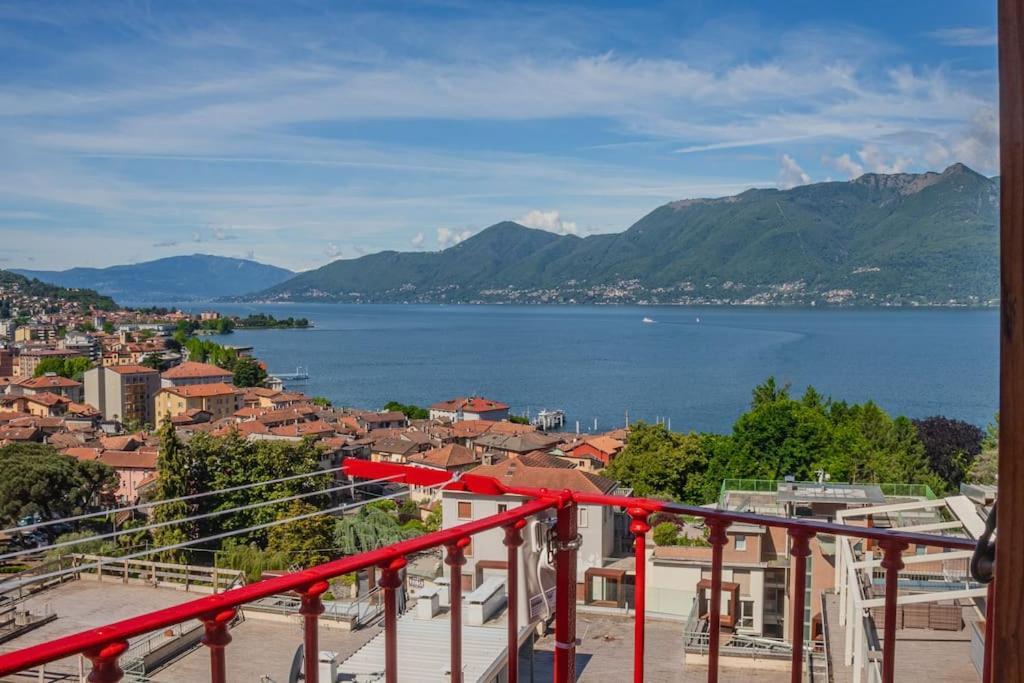 Appartamento Vista Lago Luino Esterno foto